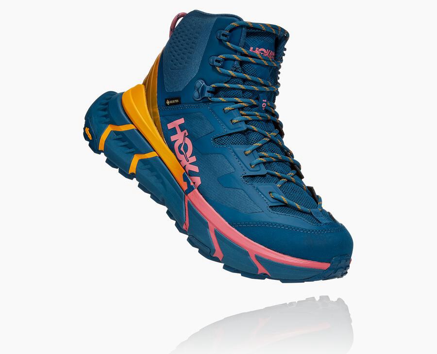 Sapatilhas Hoka One One Masculino Azuis - Tennine Hike Gore-Tex - 593-DYXGHP